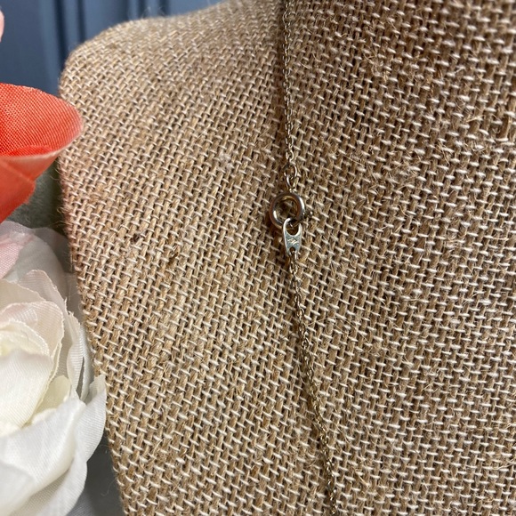 Vintage Silver Loop Necklace - Picture 4 of 6